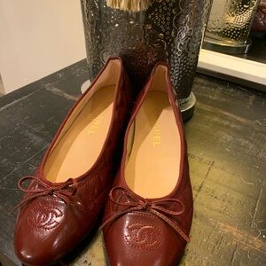 SOLD Authenic Chanel ballerina flats, Practically New in excellent condition!
